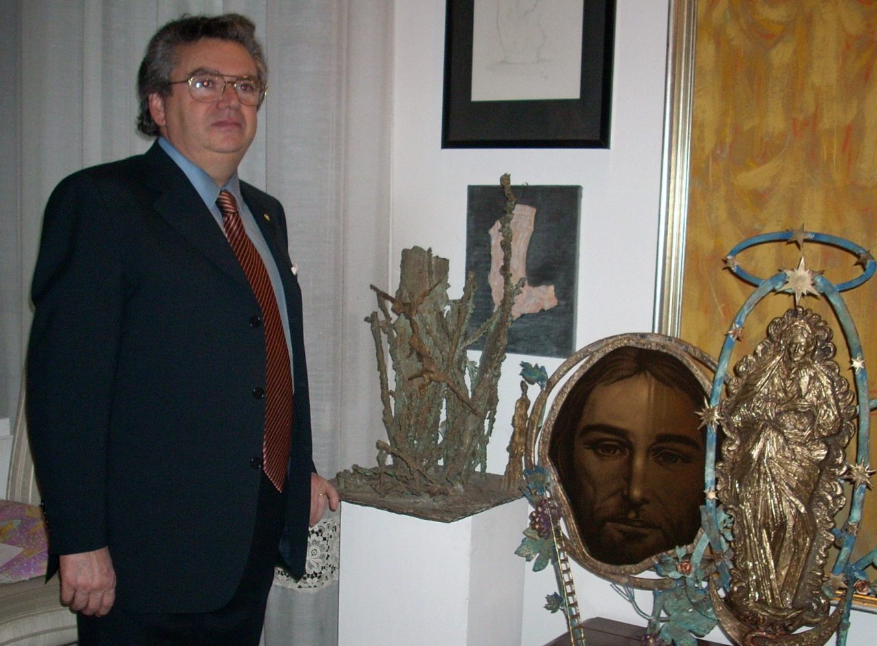 Meda in lutto per la scomparsa dello scultore Alberto Ceppi
