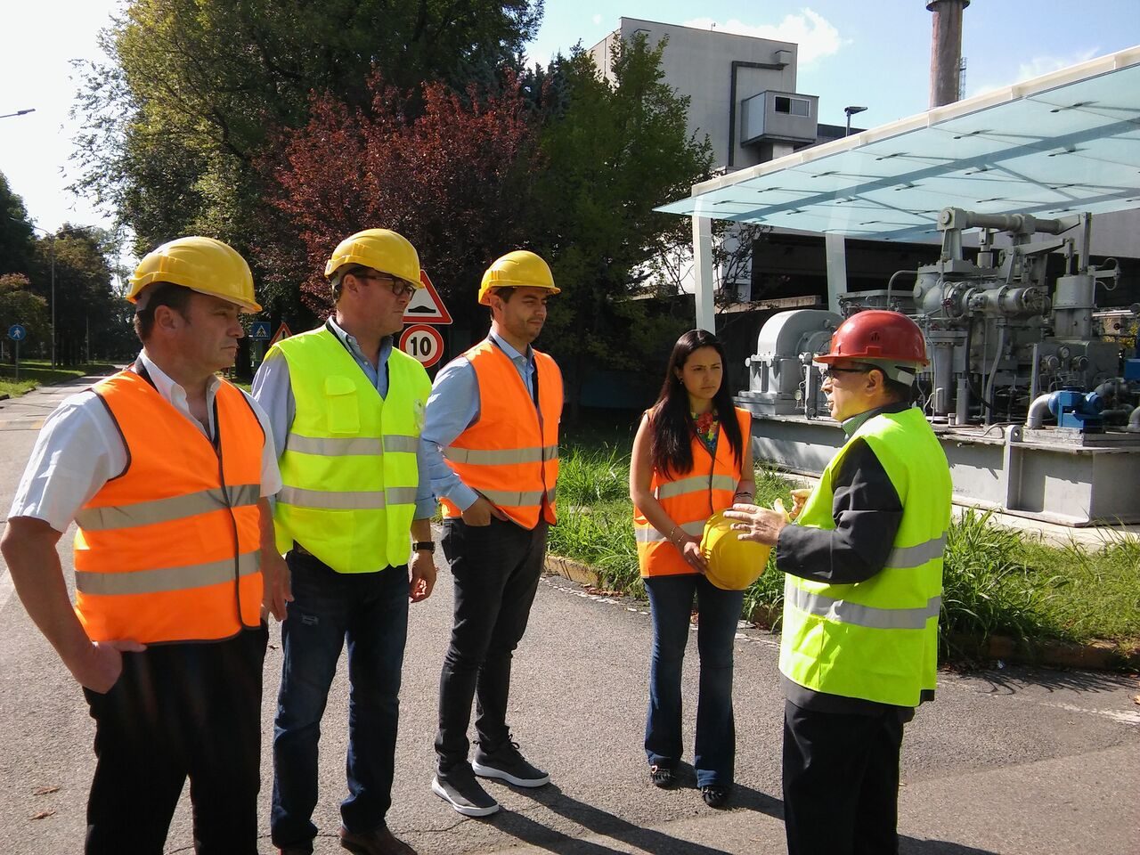 Imprenditori argentini nella sede di Brianza Energia Ambiente