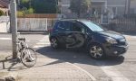 Lesmo: bici contro auto, ciclista ricoverato in ospedale