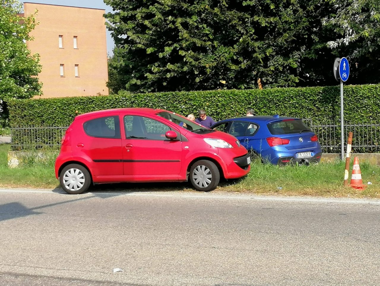 Incidente a Bellusco in corso Alpi semafori in tilt