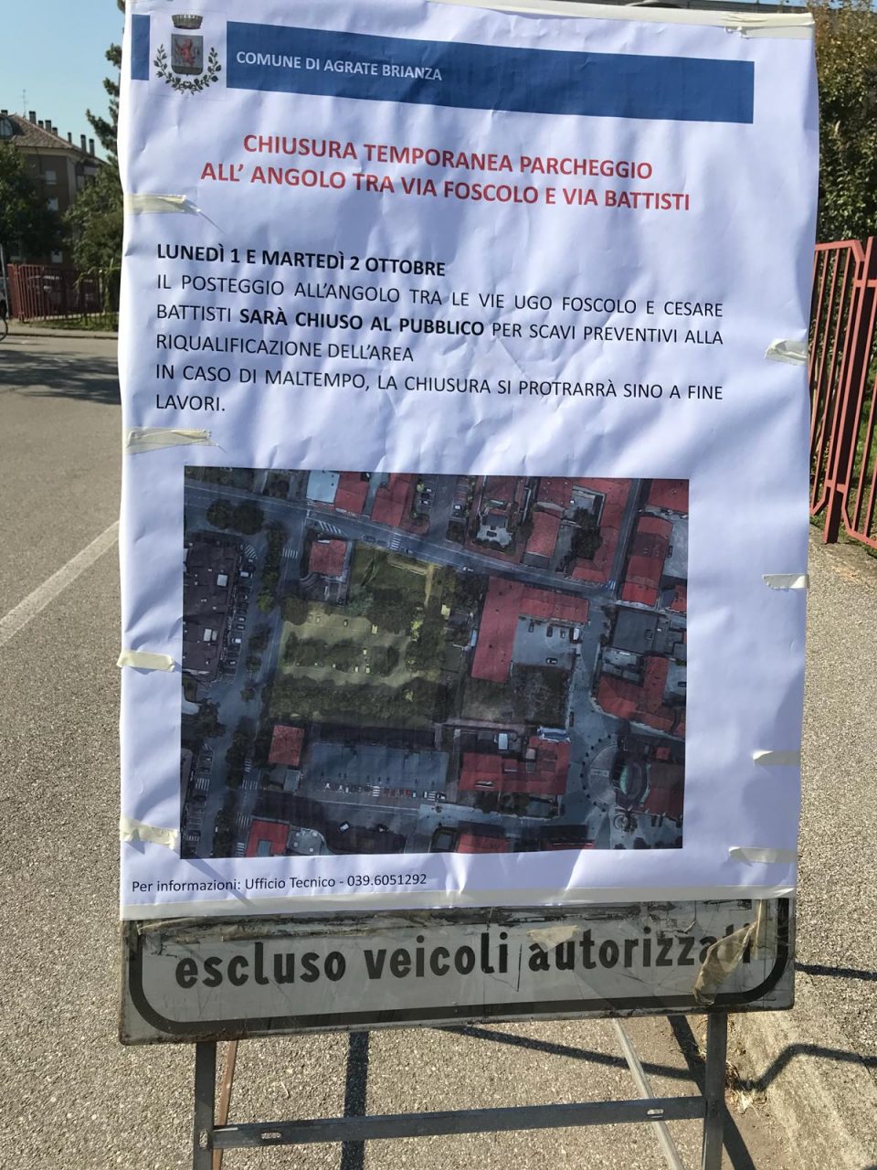 Disagi in vista per gli automobilisti di Agrate