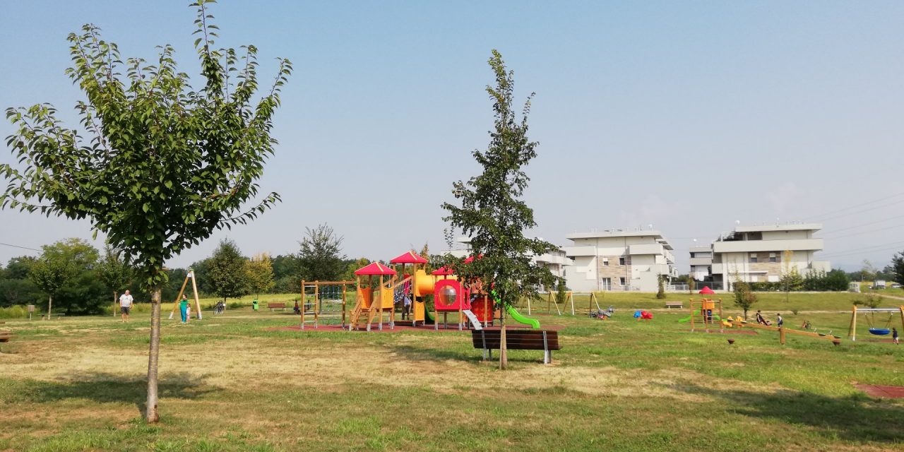 Aperto il nuovo parco giochi di Cascina del Gallo