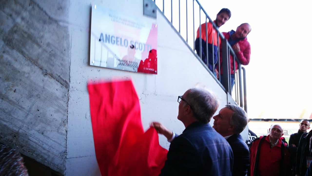Angelo Scotti, la tribuna del Brianteo ora porta il suo nome