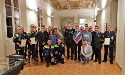 Il Comune di Cavenago premia Carabinieri, Polizia Locale e Protezione civile