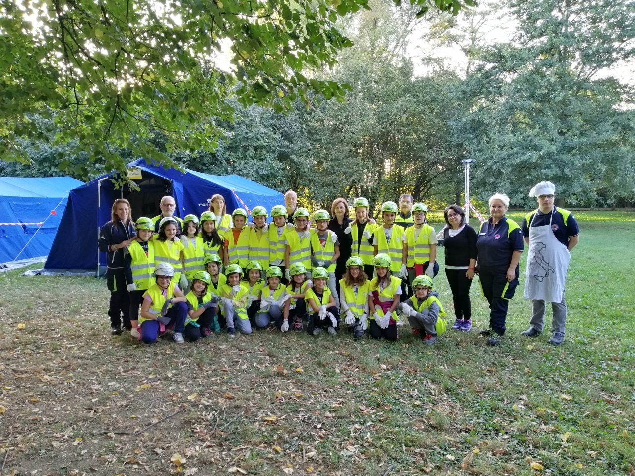 Tutti a scuola dalla Protezione civile