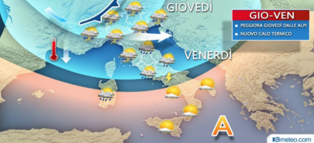Meteo Settembre, tempo pazzo con temporali e giornate ancora calde