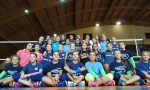 Le giovani del Sanda Volley in ritiro