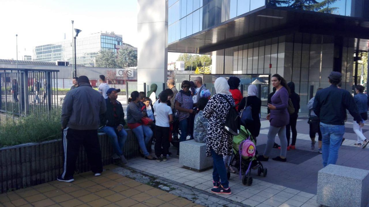 Ex Alitalia Sesto, sgombero all’alba FOTO