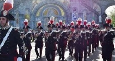 Cittadinanza onoraria all'Arma, in Villa Traversi la Fanfara dei Carabinieri