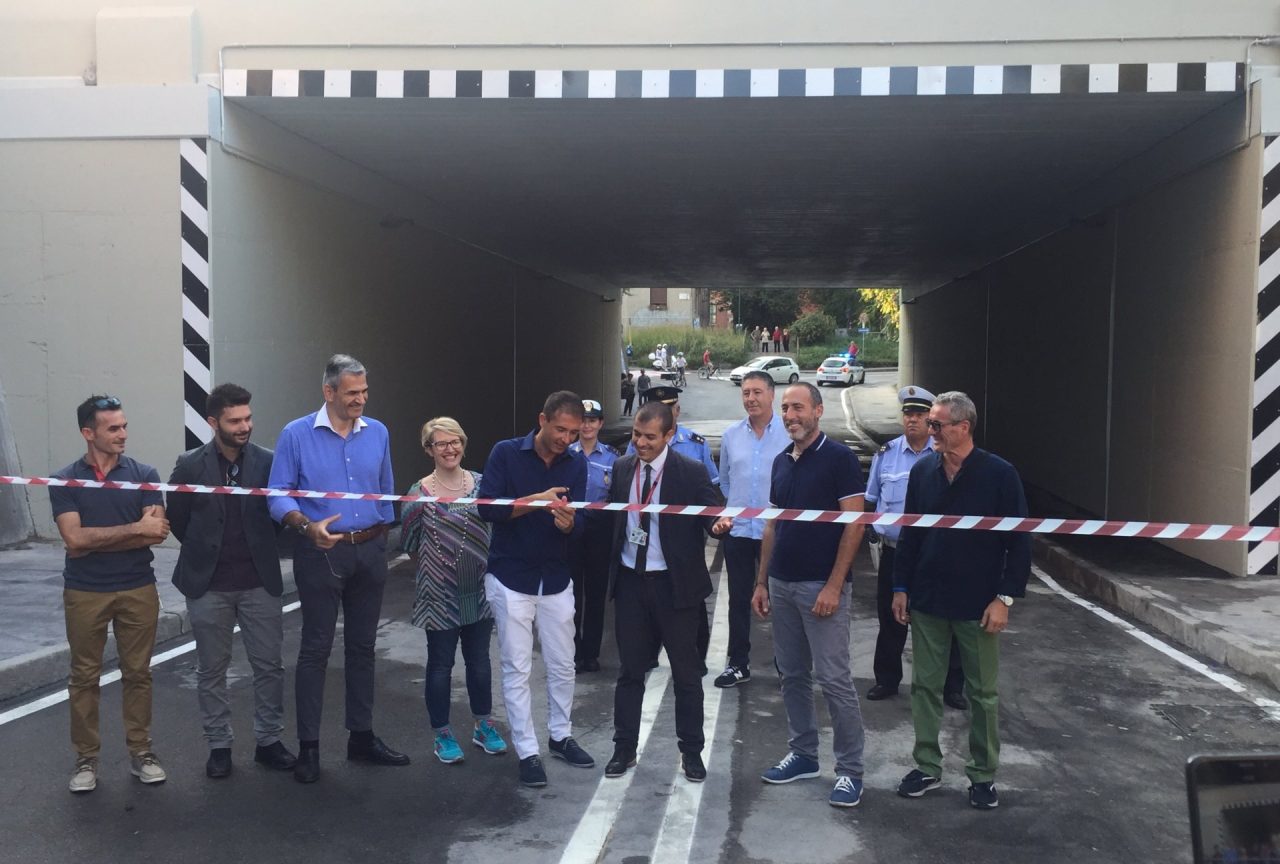 Ancora lavori nel sottopasso appena ristrutturato