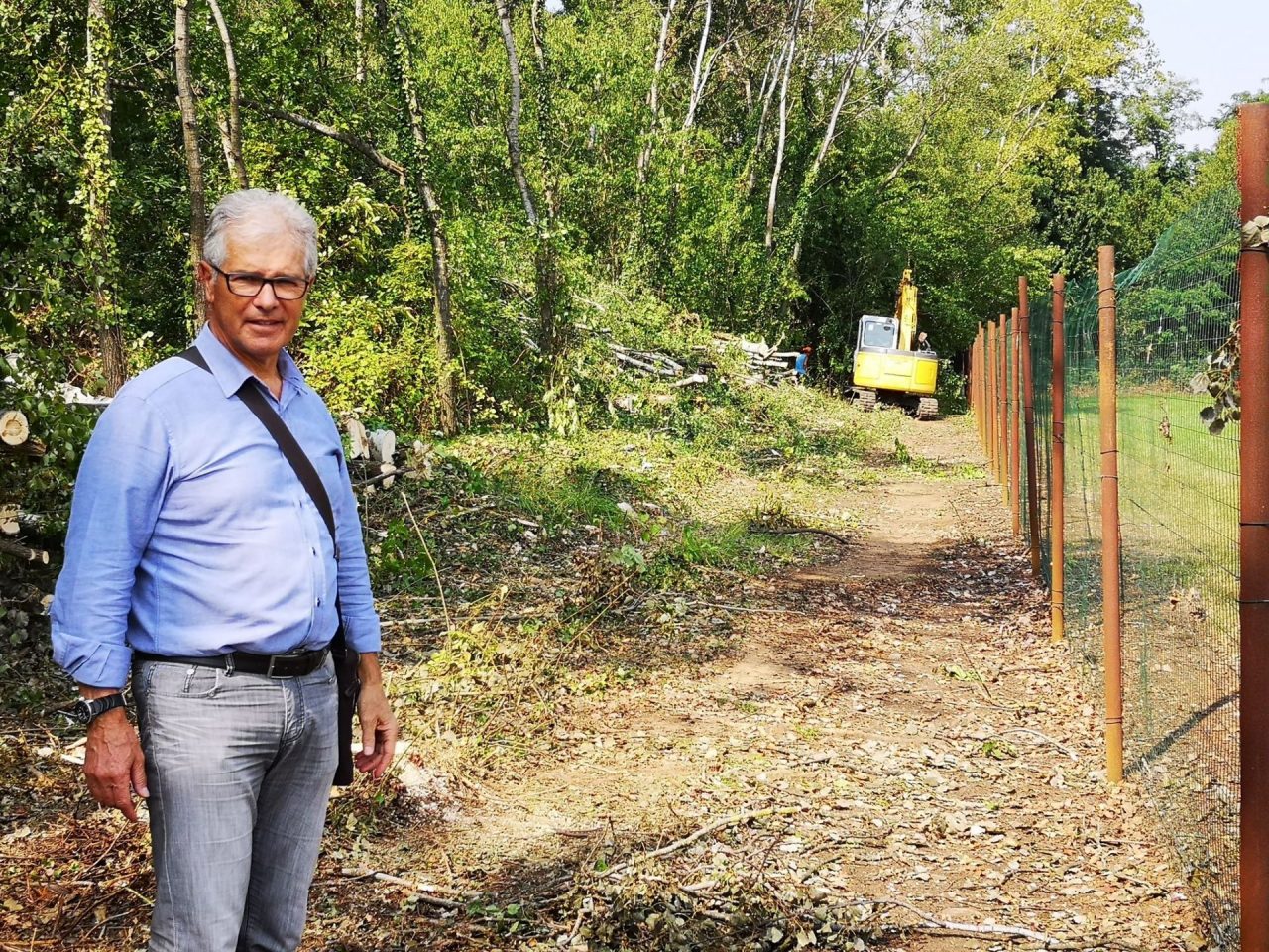 Cesano, sindaco e cittadini ripuliscono il Parco delle Groane