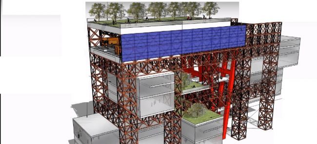 Architetto bergamasco “salva” il ponte Morandi di Genova inglobandolo in centro commerciale