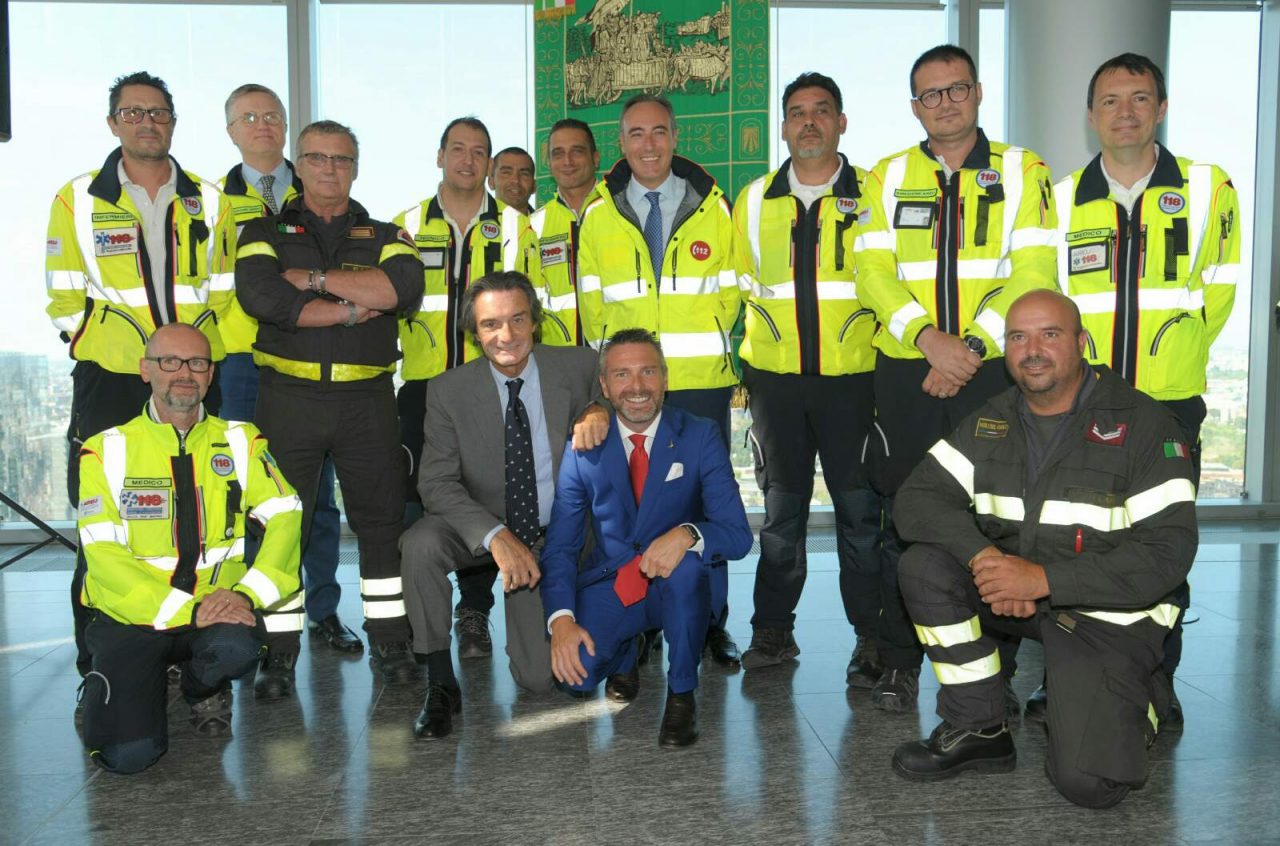 Crollo del ponte Morandi: la Regione ringrazia sanitari e pompieri lombardi FOTO