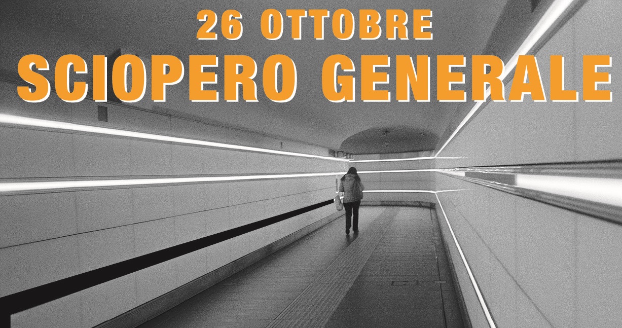 Sciopero generale per tutti i settori