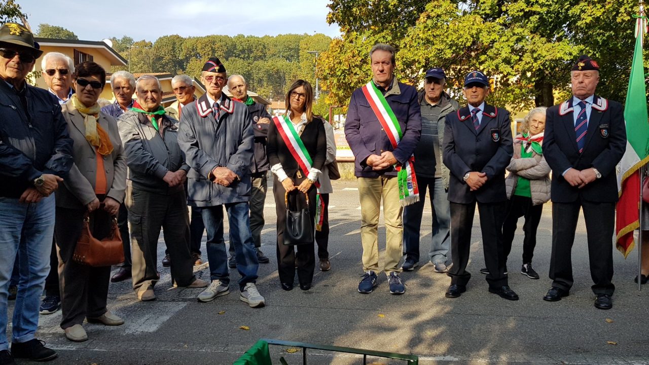 Onori al partigiano Livio Cesana FOTO VIDEO