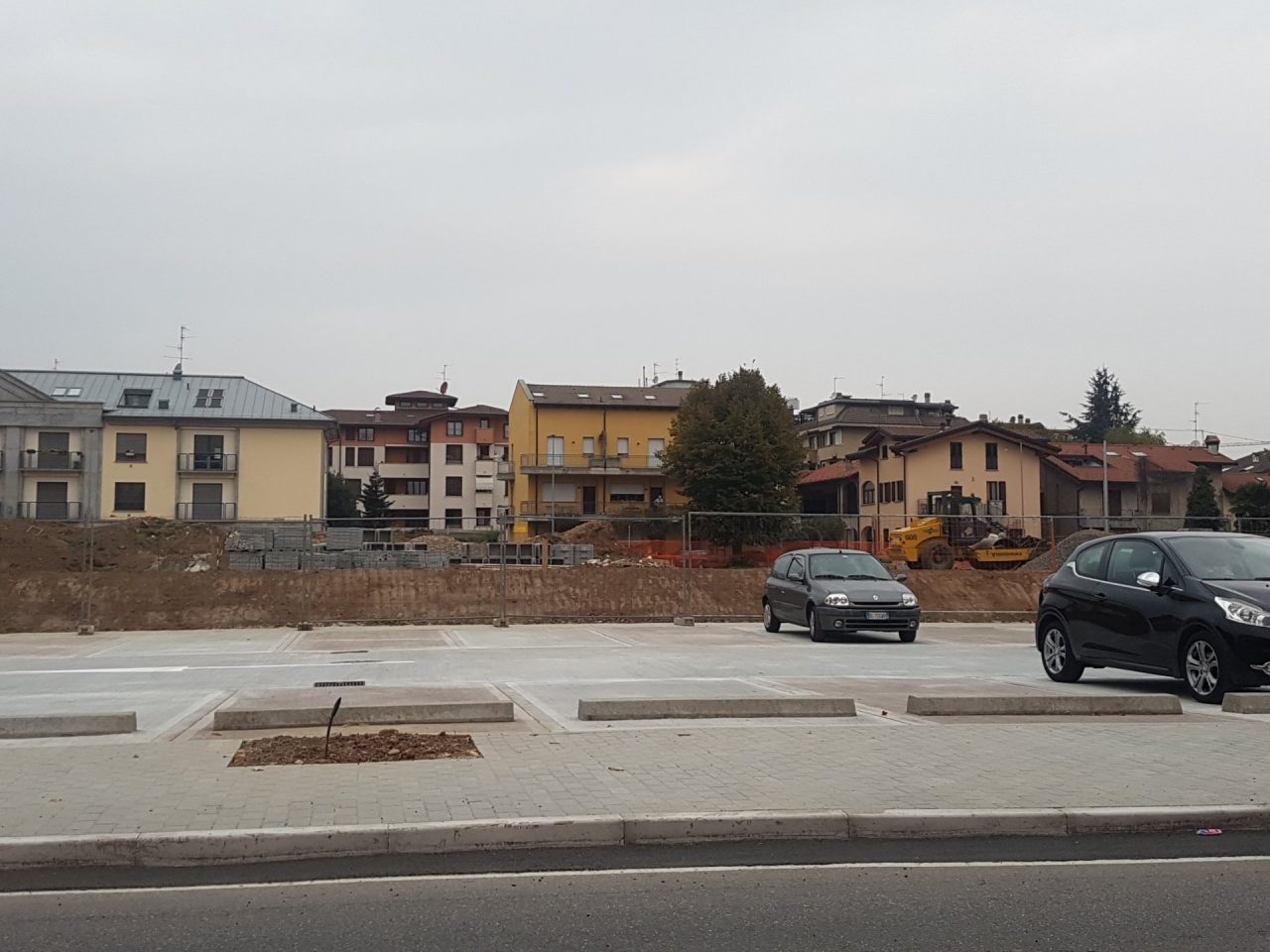 Giussano: pronti i parcheggi nel nuovo parco urbano