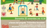 Pranzo solidale per un parco giochi aperto davvero a tutti