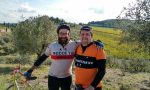 Giussano, due bironesi in sella a L'Eroica nel Chianti