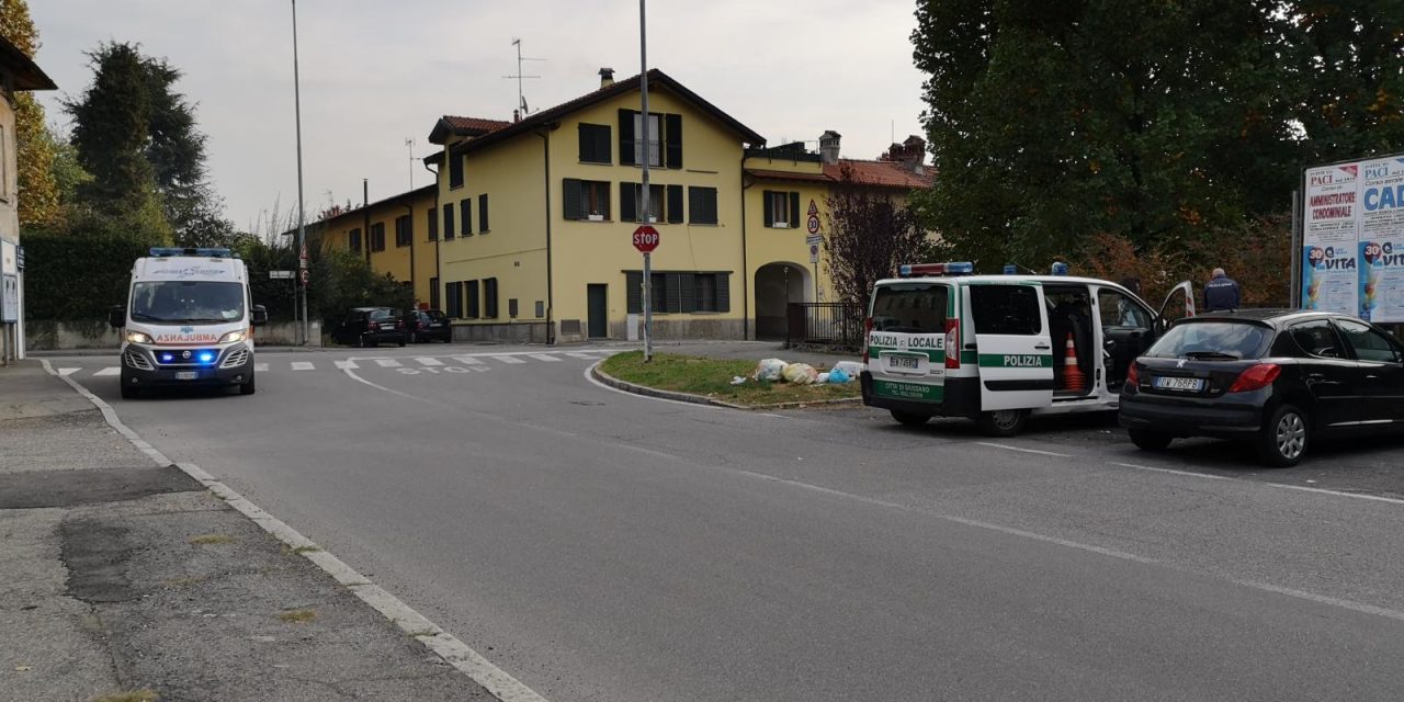 Giussano, investimento ciclista: ferito un 63enne