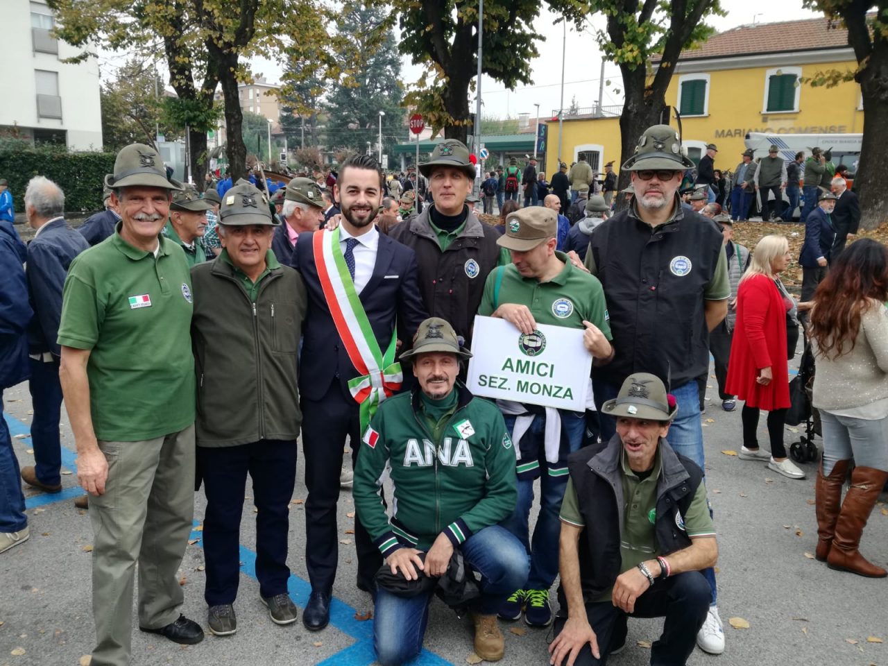 Gli Alpini di Carate protagonisti al Raduno di Mariano Comense