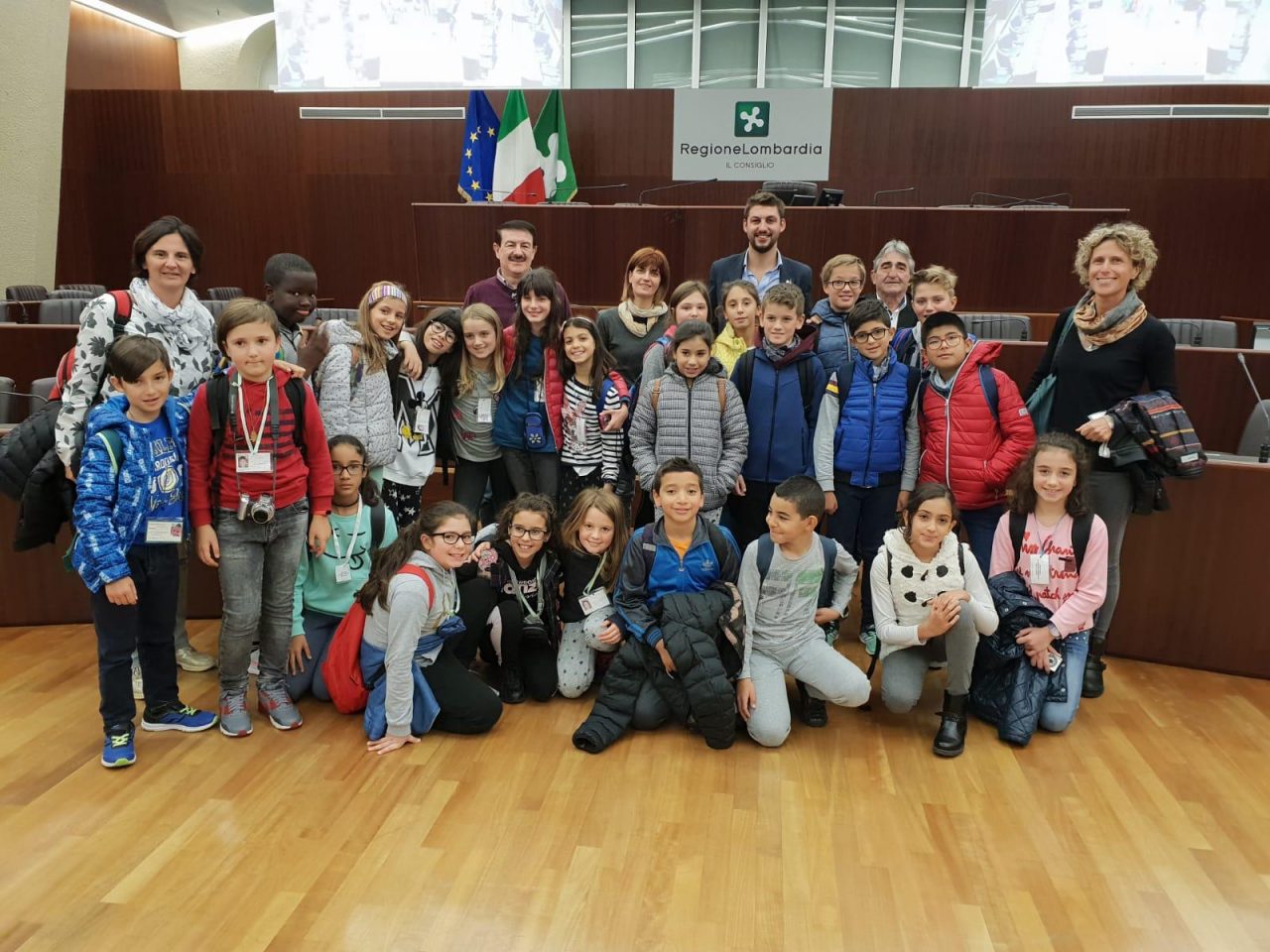 Gli alunni della primaria visitano il Pirellone