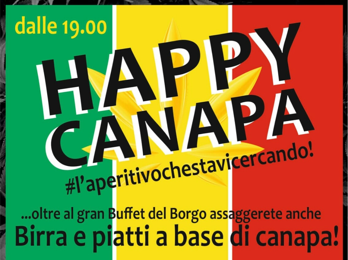A Besana l’aperitivo è a base di canapa