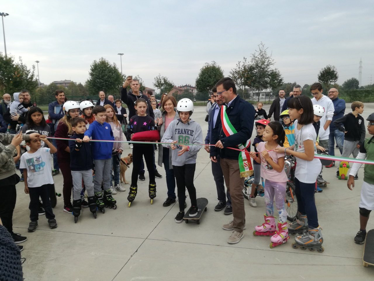 Inaugurato il parco dedicato agli amanti dello skateboard