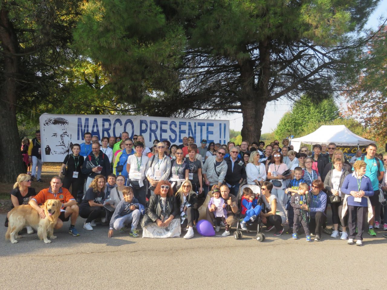 Camminata per ricordare un tifoso dell’Inter FOTO