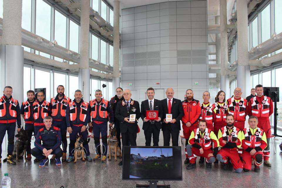 Volontari dell’ Associazione Nazionale Carabinieri  di Giussano premiati in Regione