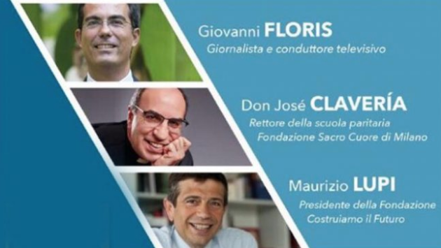 La scuola può salvare l’Italia: Giovanni Floris a Missaglia con Lupi e Claveria