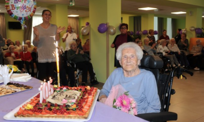 Compleanno da record: nonna Elena, originaria di Lentate, fa 105 anni