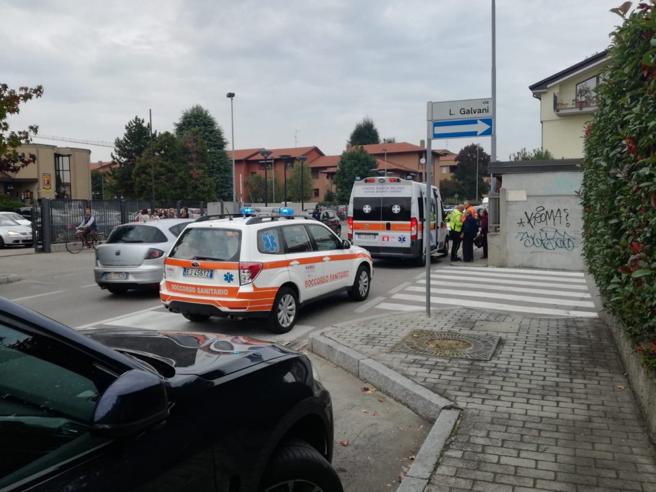 Giussano: ragazzino cade dalla bici e finisce in ospedale