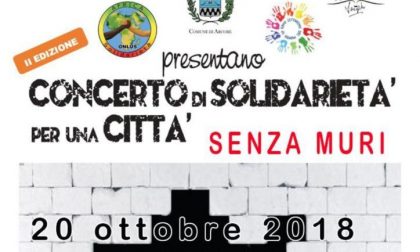 Concerto di solidarietà per una città senza muri ad Arcore