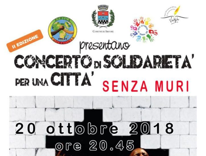 Concerto di solidarietà per una città senza muri ad Arcore