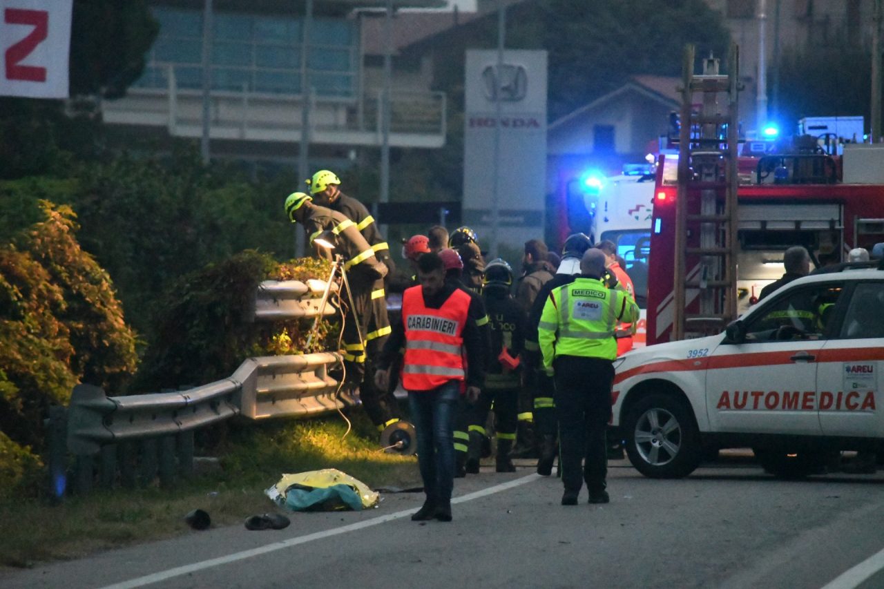 Travolti da un’auto: due morti davanti alla caserma dei Carabinieri di Bellusco