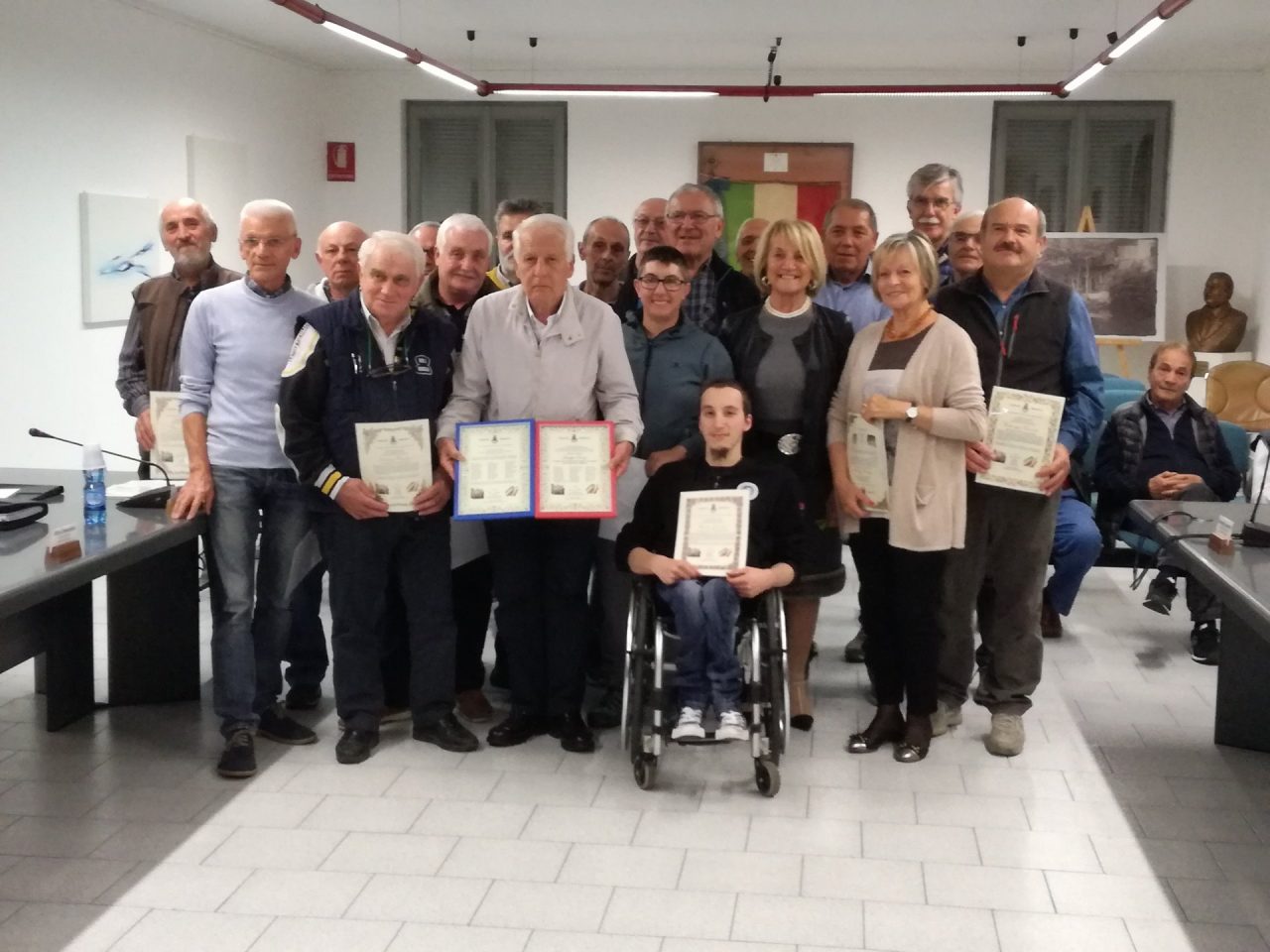 Il Comune di Briosco premia i suoi preziosi volontari