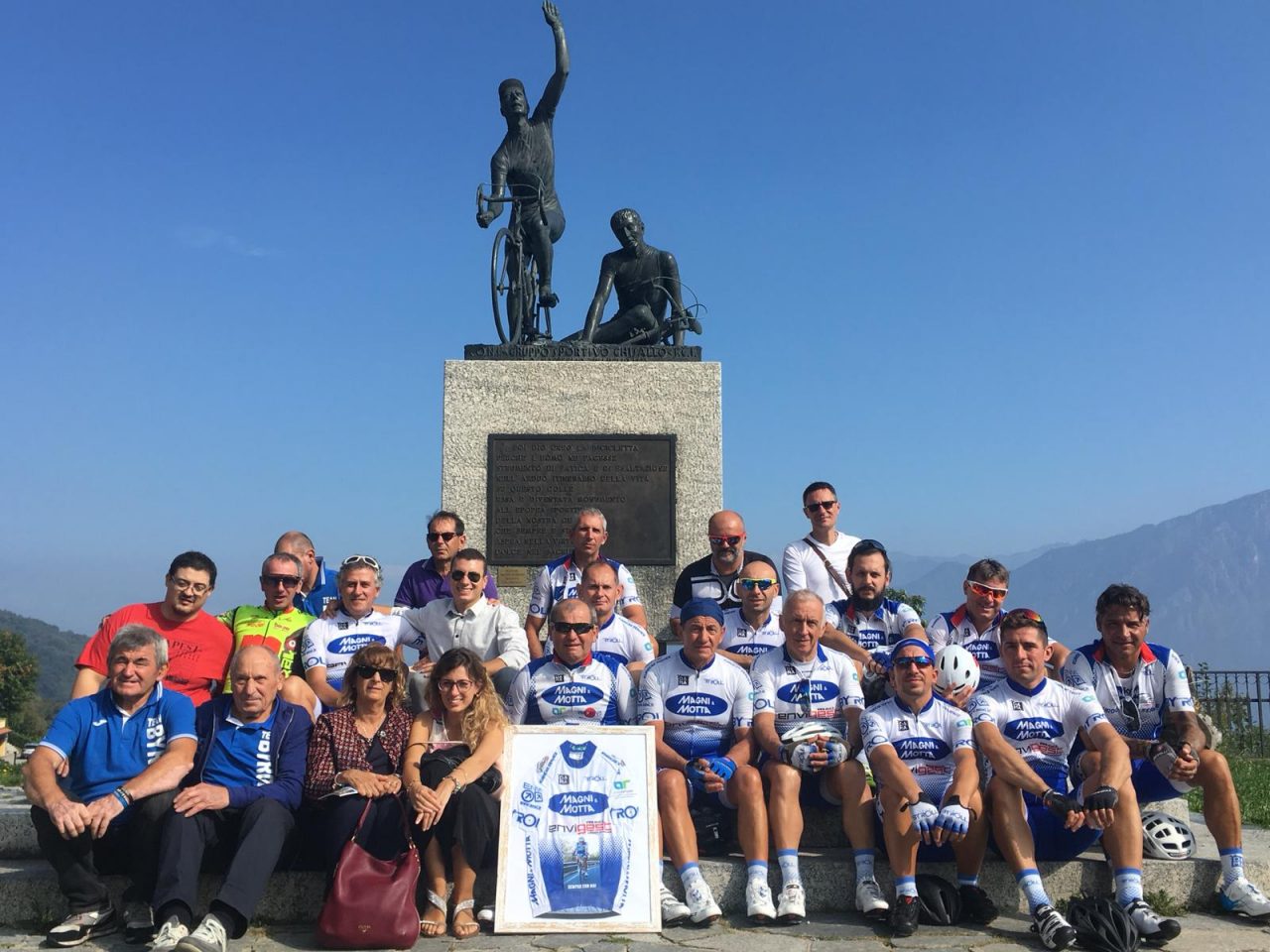 Al Ghisallo per ricordare un amico