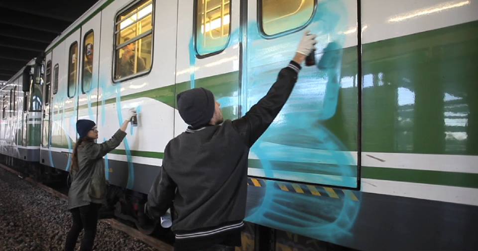 Writers dagli Usa alla metro. Beccati grazie ai loro filmati VIDEO