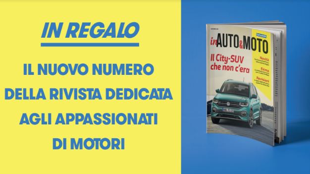 Si rinnova l’appuntamento con “inAuto&Moto”: da domani in regalo con il Giornale