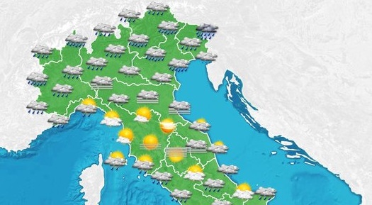 Ciclone mediterraneo e ancora maltempo, poi tregua con Estate di San Martino