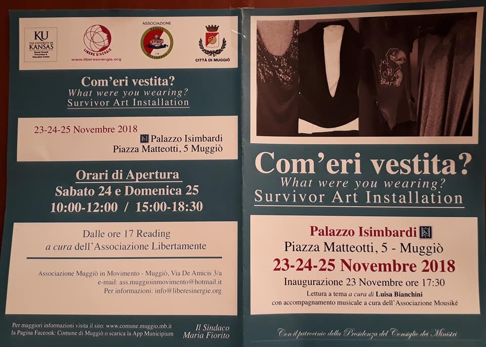 In mostra a Muggiò “Com’eri vestita?” contro la violenza alle donne
