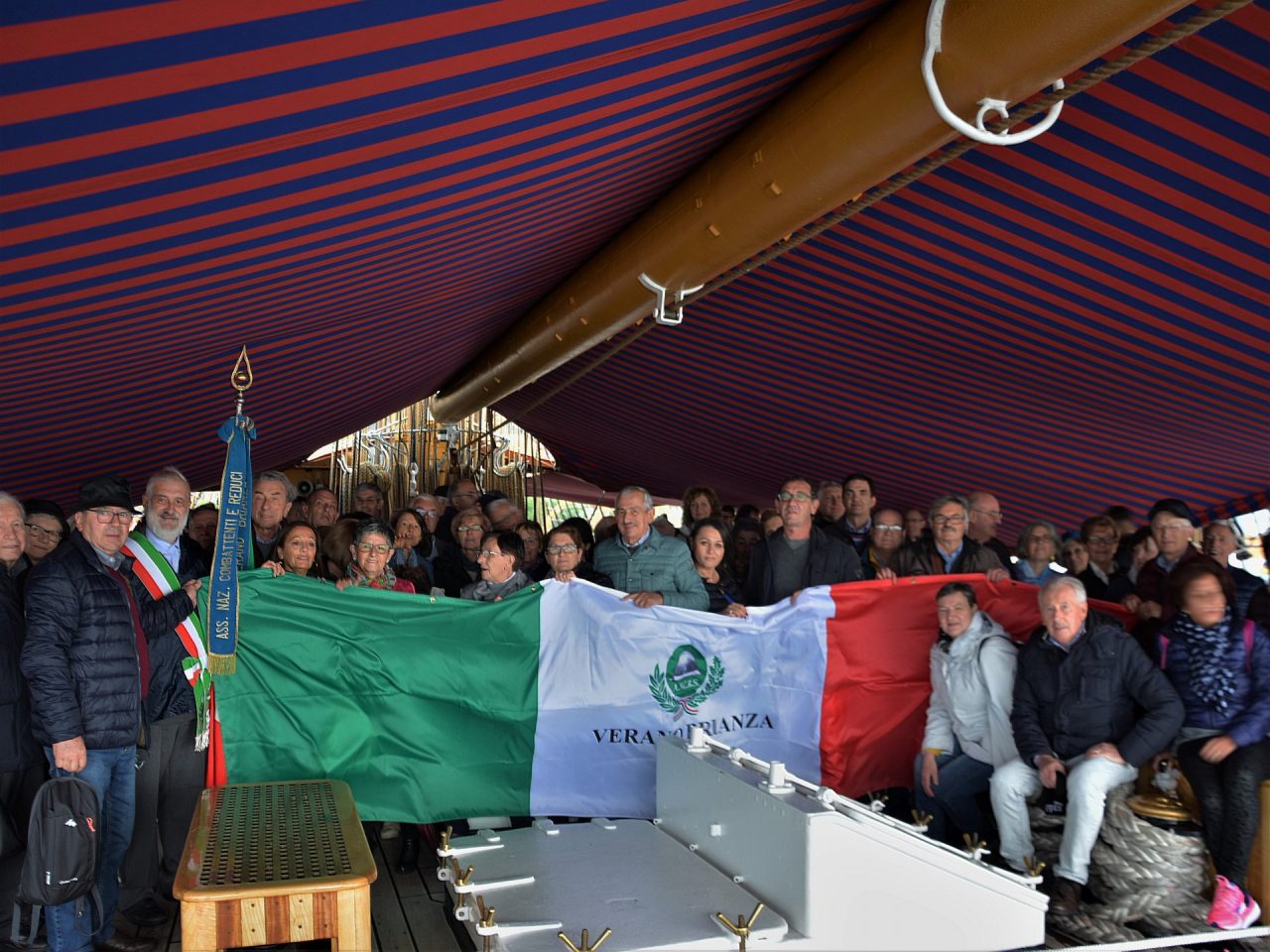 Verano, ex combattenti a bordo dell’ Amerigo Vespucci