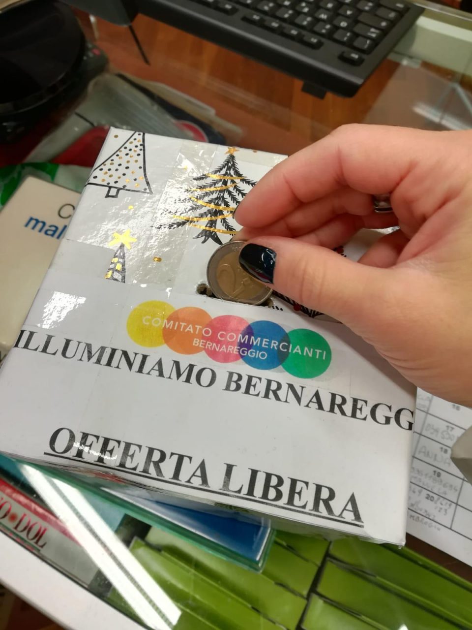 Una raccolta fondi per le luminarie di Bernareggio