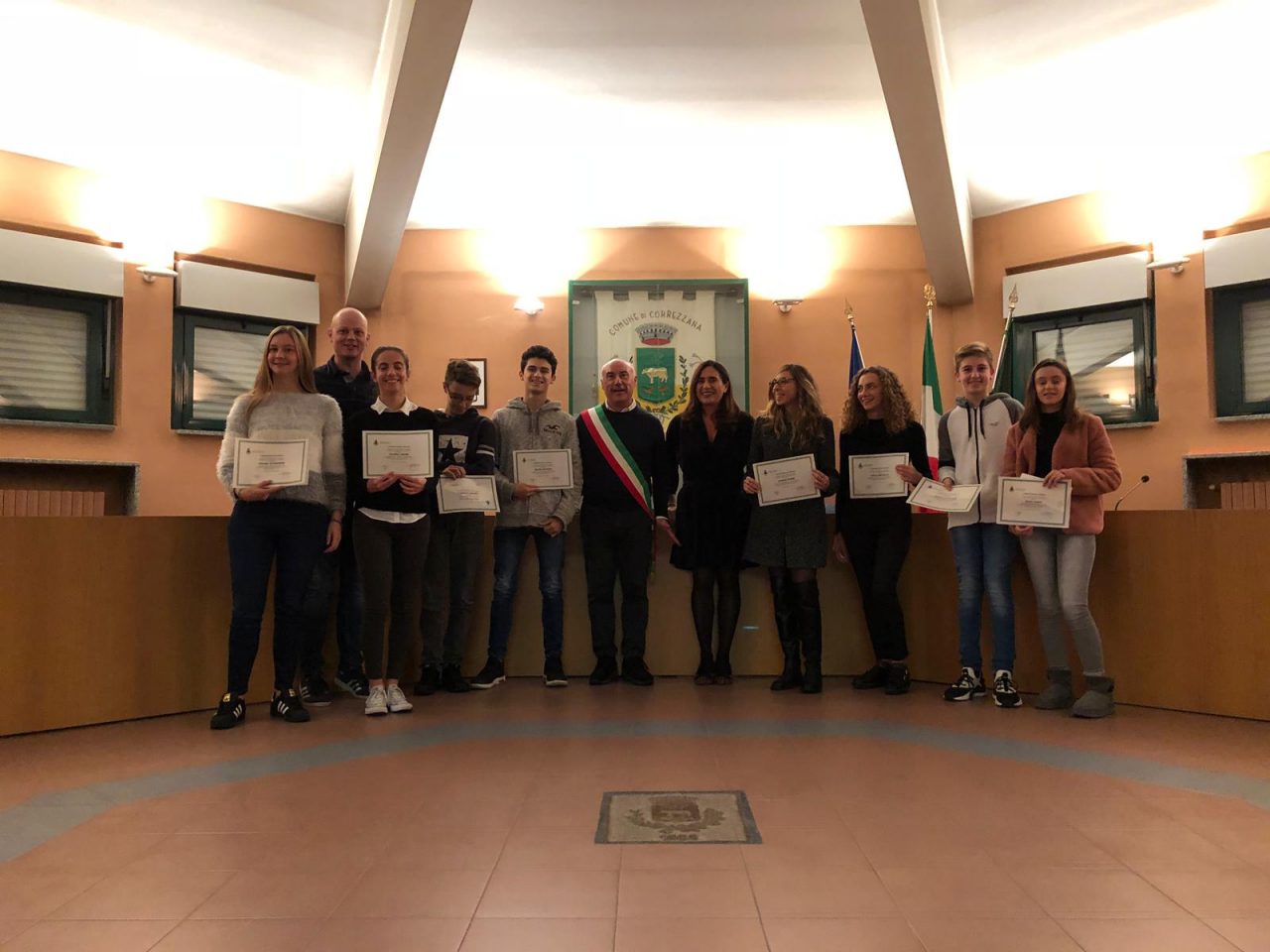 Correzzana premia gli studenti da Dieci e lode
