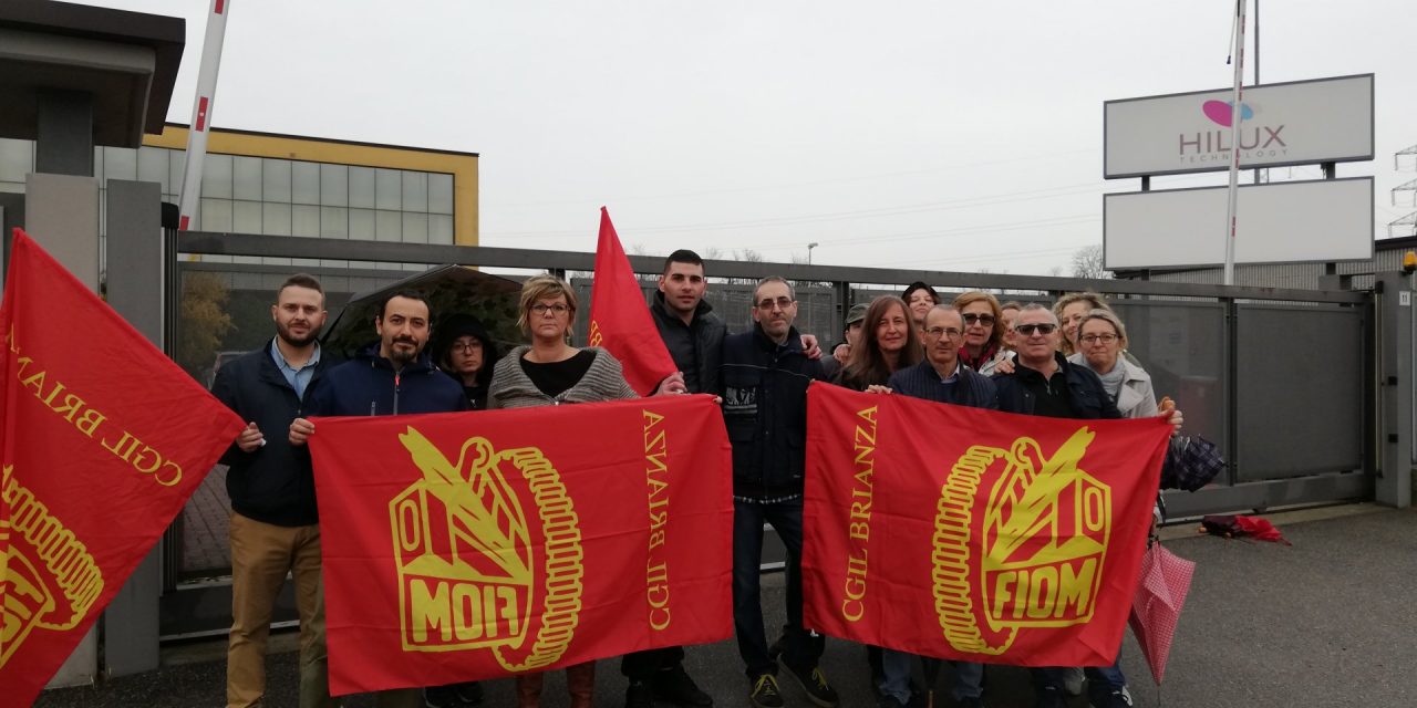 Lavoratori della Hilux di Usmate in sciopero VIDEO