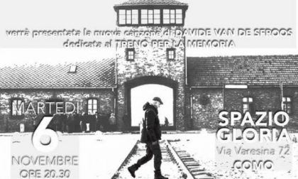 “In treno per Auschwitz 2018” con Davide Van De Sfroos