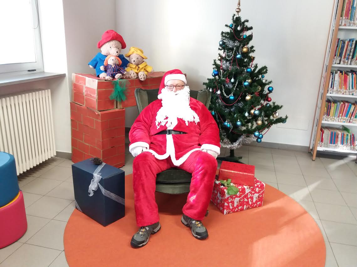 Babbo Natale fa visita ai bambini di Carnate