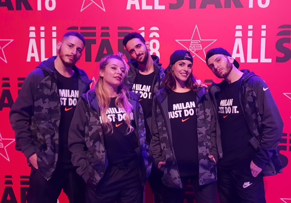 Giussano, ballerini al super show della Nike