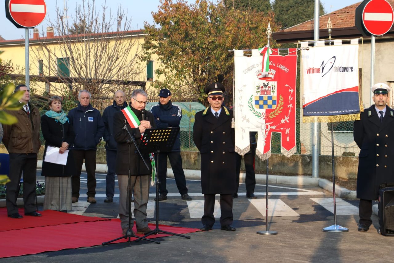 Vittime del dovere: una piazza a Vedano