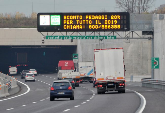 Rincaro autostrade nessuna stangata sulla Teem